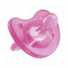 Physio one-piece pink silicone orthodontic pacifier, 0-6 months, Chicco