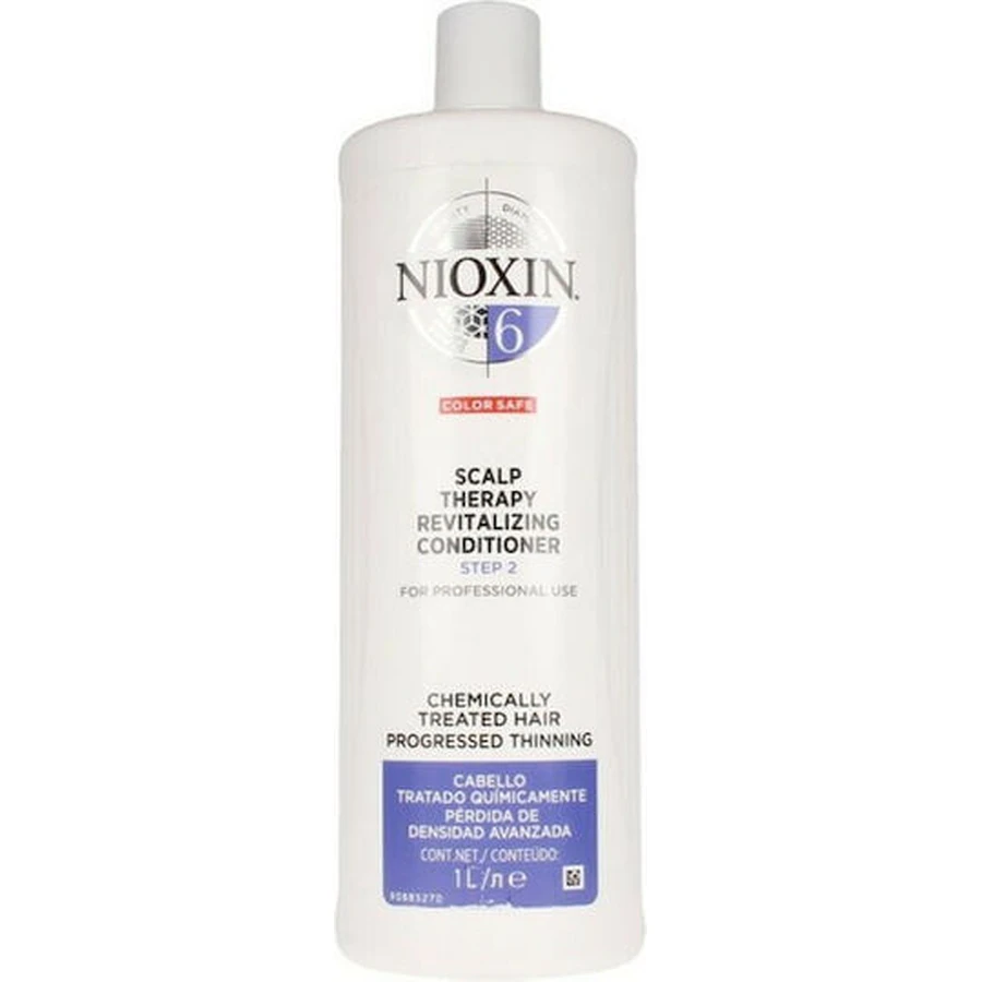 Nioxin System 6 Scalp Therapy Acondicionador Hidratante Revitalizante para Cabello Dañado 1000ml