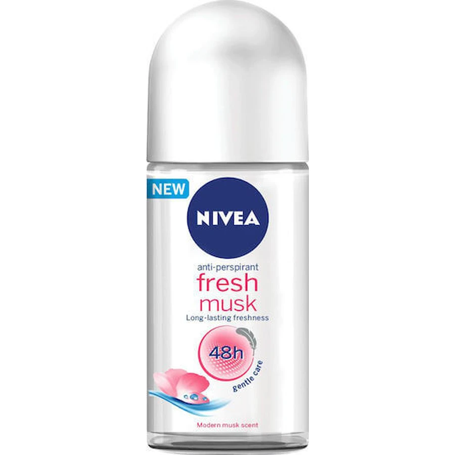 Nivea Fresh Musk 48h Desodorante Antitranspirante Roll-On 48h 50ml