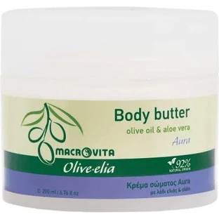 Macrovita Aloe Vera Feuchtigkeitsspendende Regenerierende Regenerierende Feuchtigkeitsspendende Butter für trockene Haut 200ml