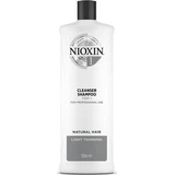 Nioxin System 1 cleansing shampoo for normal, slightly thinning hair, 1000ml