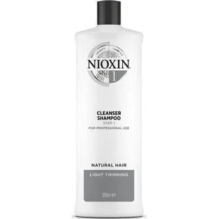 Nioxin System 1 reinigendes Shampoo für normales, leicht schütteres Haar, 1000ml