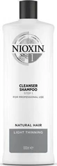 Nioxin System 1 cleansing shampoo for normal, slightly thinning hair, 1000ml