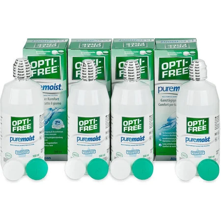 Alcon Opti-Free Puremoist 4 stuks contactlensvloeistof 300ml