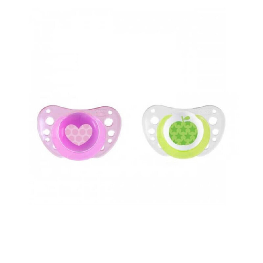 Comprar Chupete de silicona, Physio Air forma anatómica, 6-12 meses, 2 pzs, Niña, 75033, Chicco Chupete de silicona, Physio Air forma anatómica, 6-12 meses, 2 pzs, Niña, 75033, Chicco