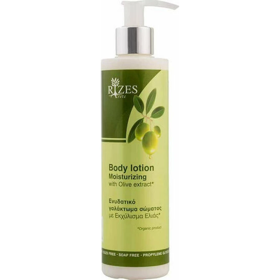 Rizes Kreta olijfextract Hydraterende bodylotion voor alle huidtypes 250ml