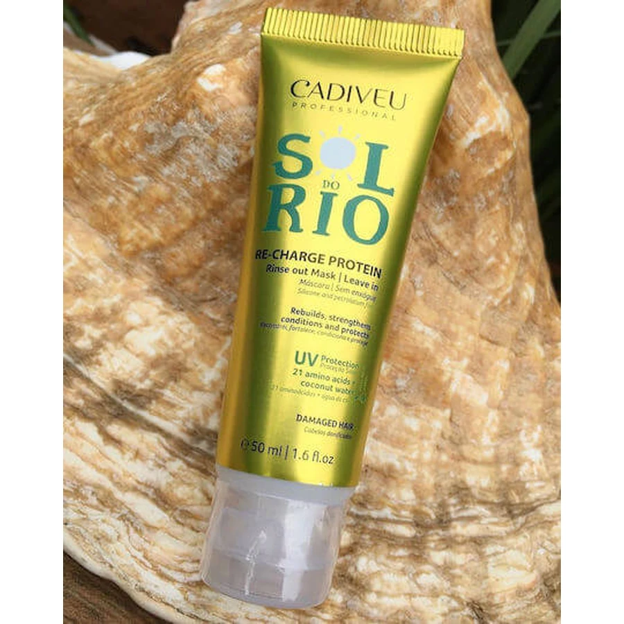 Cadiveu Professional Sol Do Rio Mascarilla Capilar Hidratante Re-cambio de Proteínas 250ml
