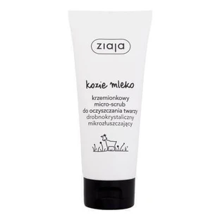 Ziaja Geitenmelk Micro-scrub Zijdezachte Exfoliërende Gezichtsscrub 75 ml voor vrouwen