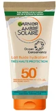 Garnier Ambre Solaire Sun Protection Lotion for Face and Body SPF50 175ml