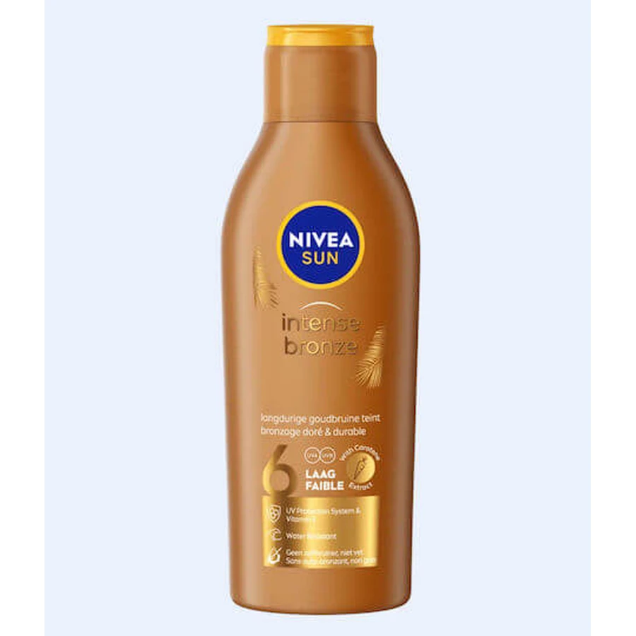 Nivea Intense Bronze waterbestendige zonnebrandcrème SPF6 200ml