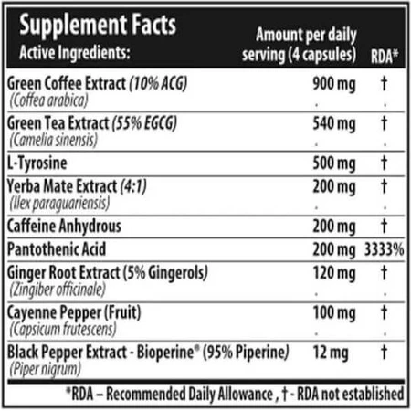 Trec Clen Burexin 220mg with Flavor Unflavoured 90 caps