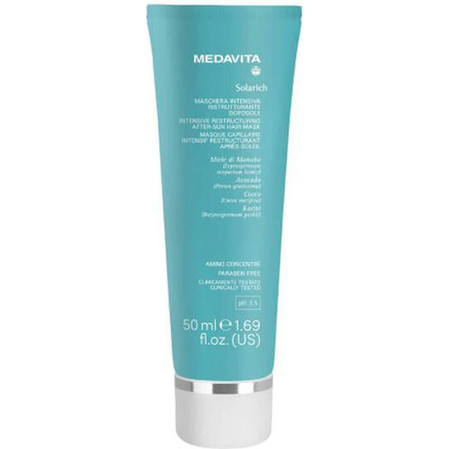 Medavita Solarich Medavita Solarich Mascarilla Capilar Reestructurante Intensiva After Sun Repair 50ml