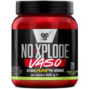 BSN N.O. Xplode Vaso Suplemento Pre-Entrenamiento 420gr Snacks fríos con limón y lima