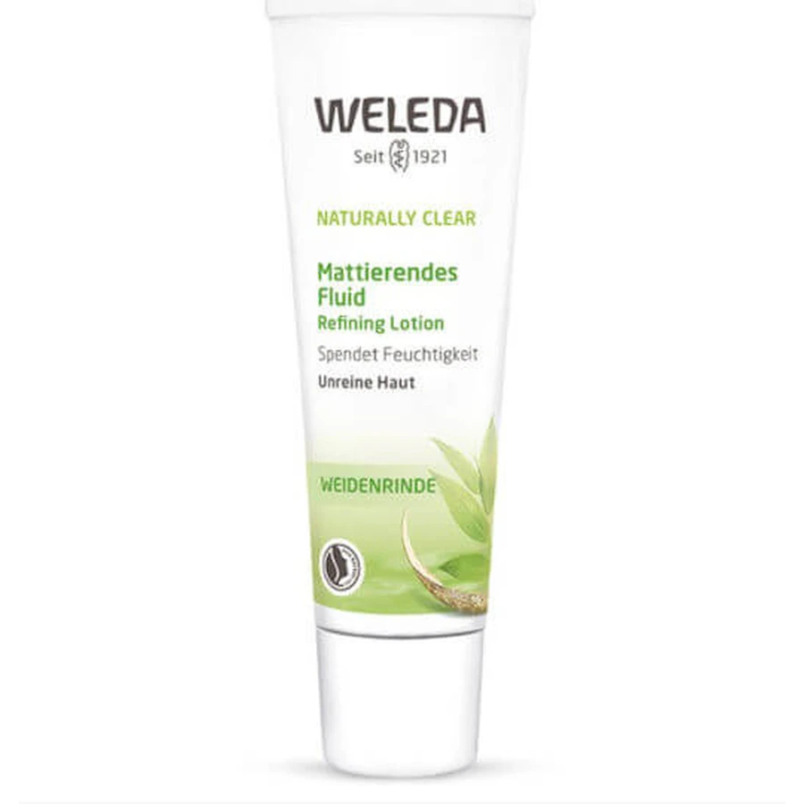 Weleda Naturally Clear Naturally Clear Fluid Matifying Moisturizing Liquid Face Cream 30ml