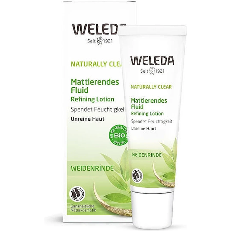 Weleda Naturally Clear Naturally Clear Fluid Matifying Moisturizing Liquid Face Cream 30ml