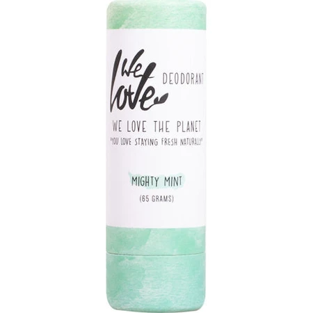 Wir lieben den Planeten Mighty Mint Deodorant Mighty Mint Natural Deodorant Stick Aluminium frei 65gr