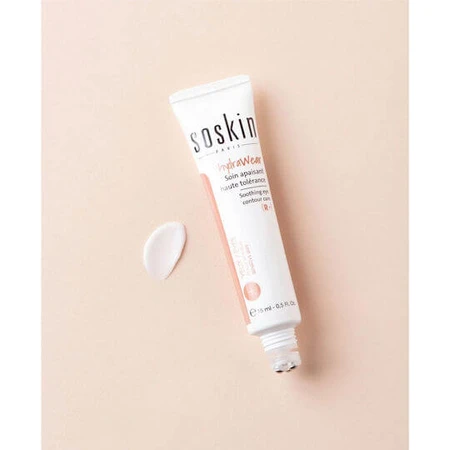 Soskin Hydrawear Crème hydratante pour les yeux à l'aloe vera pour les peaux sensibles 15ml