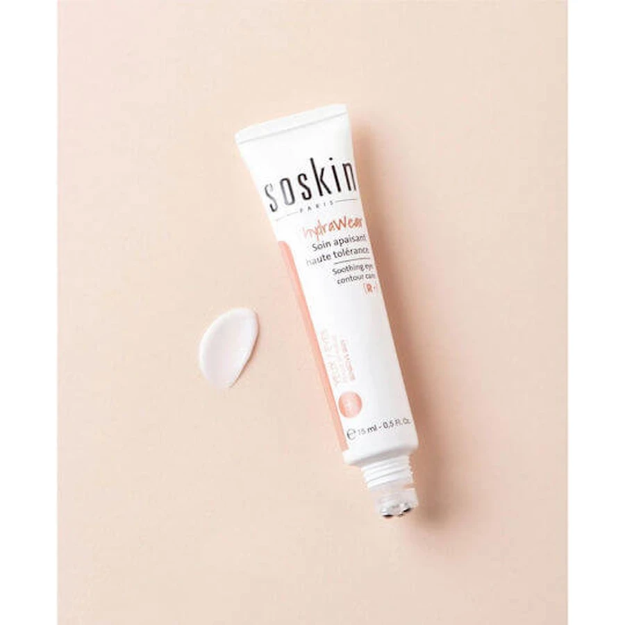 Soskin Hydrawear Crème hydratante pour les yeux à l'aloe vera pour les peaux sensibles 15ml