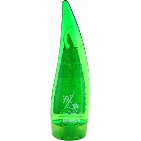 BioRLX Kollagen & Hyaluronsäure 99% Aloe Regenerierendes Körpergel mit Aloe Vera für trockene Haut 250ml