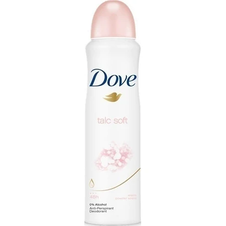 Dove Talc Talc Soft 48h Déodorant Spray 150ml