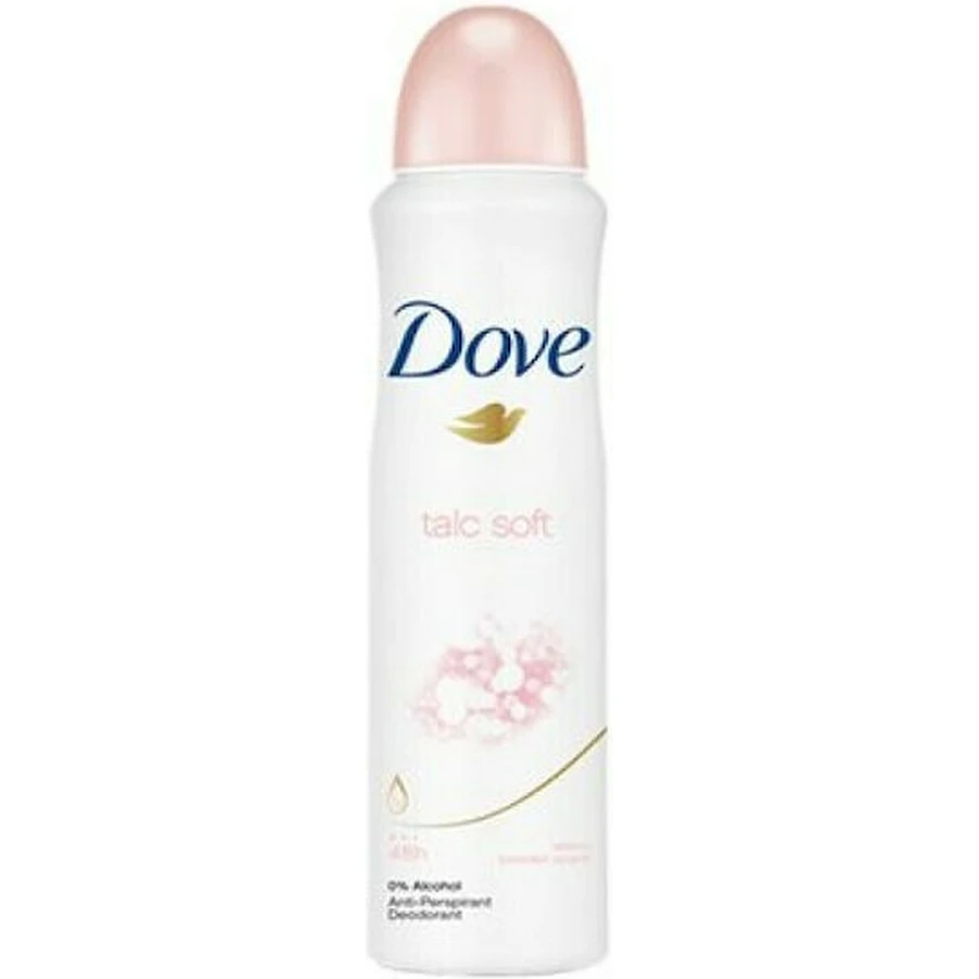 Dove Talc Talc Soft 48h Déodorant Spray 150ml