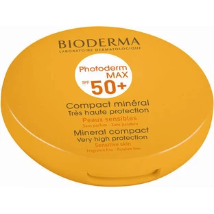 Bioderma Photoderm Max Polvos Faciales Minerales Compactos con Protección Solar SPF50 y Pigmento Dorado 10gr