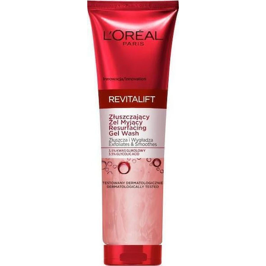 L'Oréal Paris Revitalift 3.5% Ácido Glicólico Gel Limpiador Exfoliante Facial 150ml