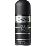 Jovan Black Musk Men Deodorant Bodyspray Deodorant Spray 150ml