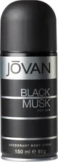Jovan Black Musk Men Deodorant Bodyspray Deodorant sub formă de Spray 150ml