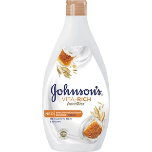 Johnson & Johnson Smoothies Yoghurt, Honing en Haver Hydraterende Body Lotion voor alle huidtypes 400ml