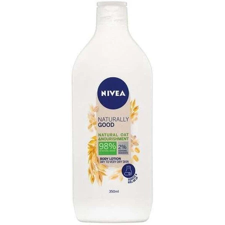 Nivea Naturalmente Buena Loción Corporal Hidratante de Avena para Piel Seca 350ml