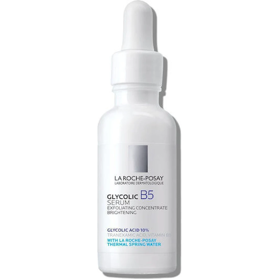 La Roche Posay Suero Glicólico B5 Suero Calmante e Hidratante para Rostro y Ojos con Vitamina B5 para Iluminar y Blanquear 30ml