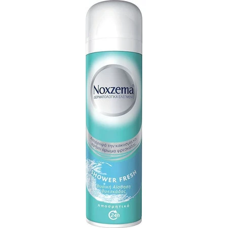 Noxzema Shower Fresh Fresh Natürliches Antitranspirant 24h Deodorant Spray 150ml