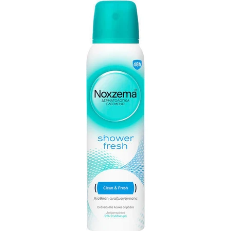Noxzema Shower Fresh Fresh Natürliches Antitranspirant 24h Deodorant Spray 150ml