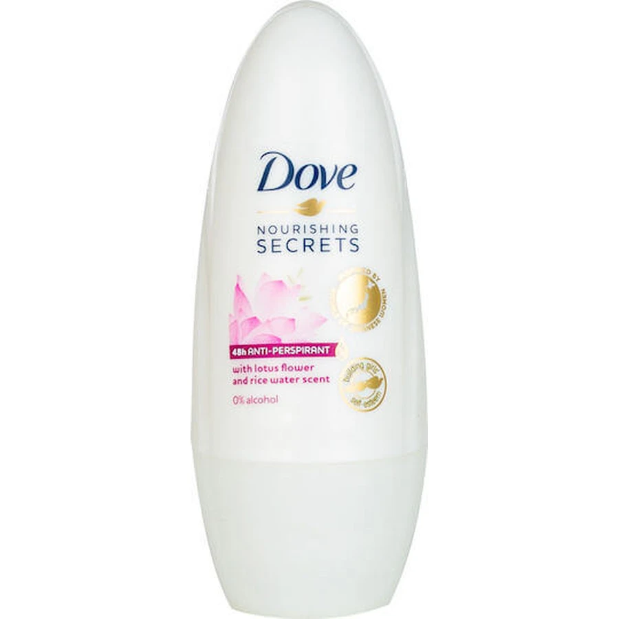 Dove Nourishing Secrets Lotus Flower & Rice Water Deodorant 48h Roll-On 50ml