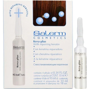 Salerm Kera-plus Haar Ampulle für Frauen 4x13ml