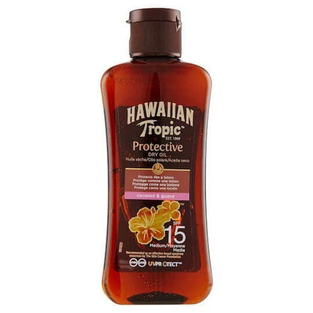Hawaiian Tropic Hawaiian Tropic Oil Spray Protector Solar Productos Corporales SPF15 en Spray 100ml