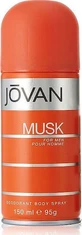 Jovan Musk Pentru bărbați Deodorant de corp Deodorant sub formă de Spray 150ml
