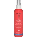 Apivita Bee Sun Safe Hydra Melting Ultra Light Water Resistant Sun Lotion for Face and Body SPF30 Spray 200ml
