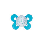 Suzetă silicon Physio Comfort, formă ortodontică 1 buc, 12 luni+, bleu, 74915, Chicco