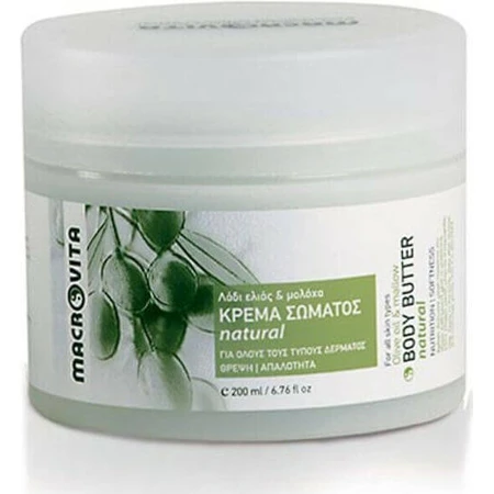Macrovita Natural Body Manteca Corporal Hidratante para todo tipo de piel 200ml