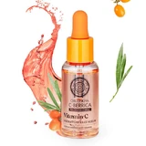 Natura Siberica Oblepikha C-berrica Professionelles feuchtigkeitsspendendes Gesichtsserum mit Vitamin C und AHA zur Entgiftung und Aufhellung 30ml