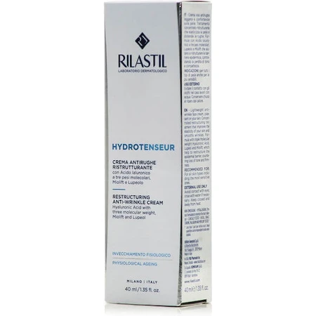 Rilastil Hydrotenseur Herstructurerende Antirimpel Rijke Anti-Ageing Gezicht Dagcrème met Hyaluronzuur 40ml