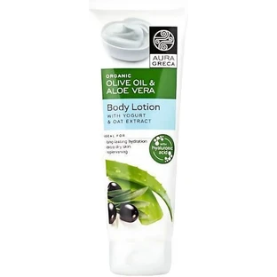 Aura Greca Loción Corporal Hidratante con Aceite de Oliva y Aloe Vera 250ml