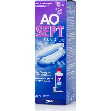 Alcon Aosept Plus Contact Lens Solution 360ml