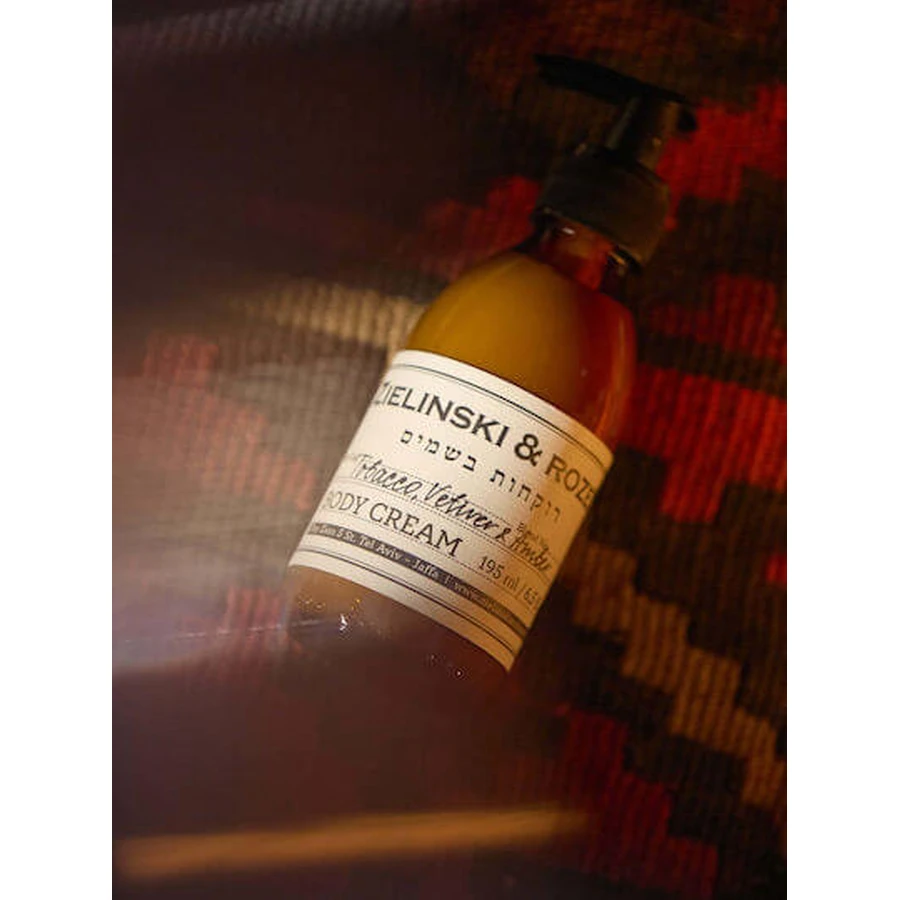 Crème pour le corps Tabac Vétiver Vétiver et Ambre 195ml