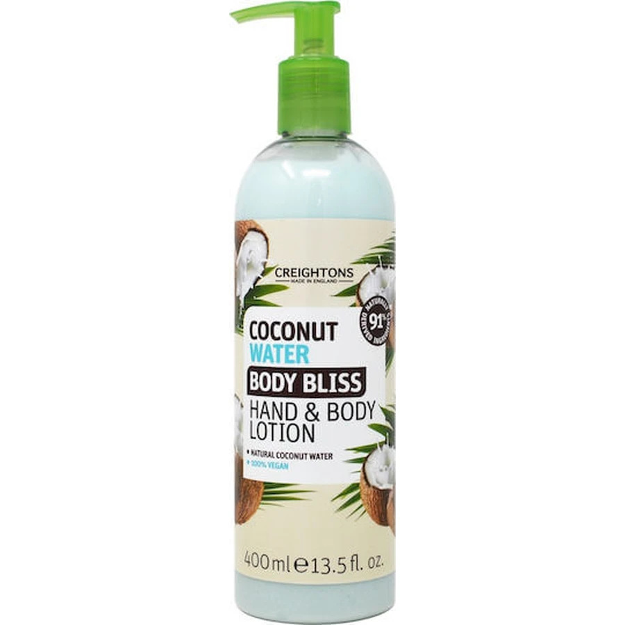 Creightons Coconut Water Moisturising Body Lotion with Coconut Coconut Flavour pour tous les types de peau 400ml