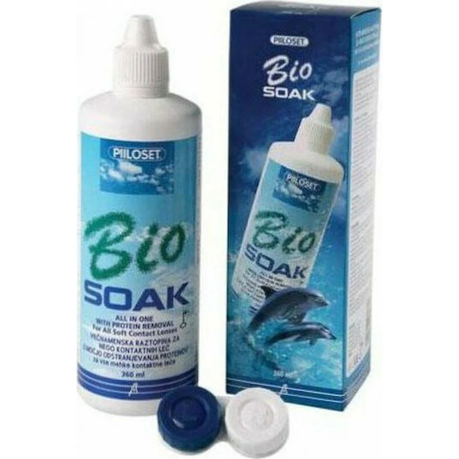 Piiloset Biosoak Alles-in-één contactlensvloeistof 360ml