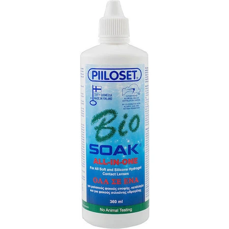 Piiloset Biosoak Alles-in-één contactlensvloeistof 360ml