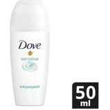Dove Sensitive Roll-On Deodorant 50ml